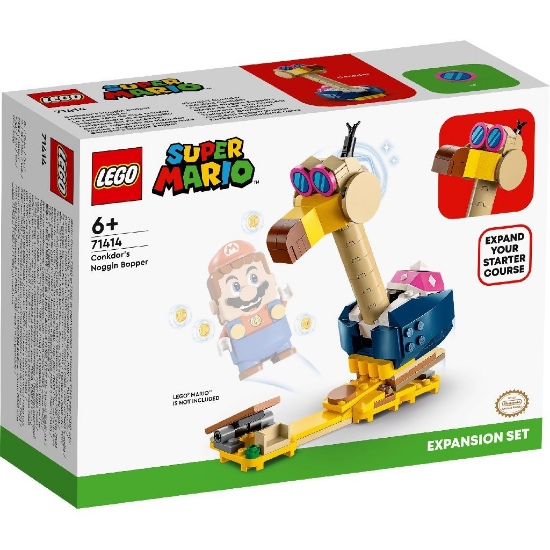 Imagine LEGO SUPER MARIO SET DE EXTINDERE BATAIA DE CAP A LUI CONKOR 71414