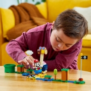 Imagine LEGO SUPER MARIO SET DE EXTINDERE BATAIA DE CAP A LUI CONKOR 71414