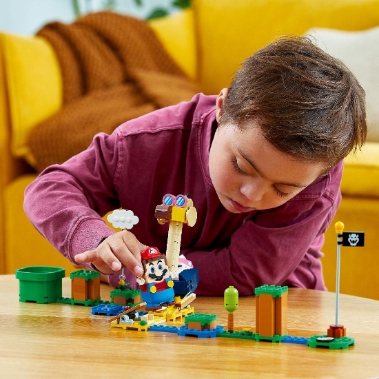 Imagine LEGO Super Mario Set de extindere Bătaia de cap a lui Conkor 71414
