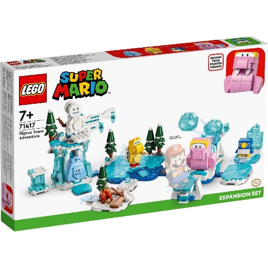 Imagine LEGO SUPER MARIO SETUL DE EXTINDERE MORSEL SI AVENTURA LUI IN ZAPADA 71417