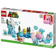 Imagine LEGO SUPER MARIO SETUL DE EXTINDERE MORSEL SI AVENTURA LUI IN ZAPADA 71417