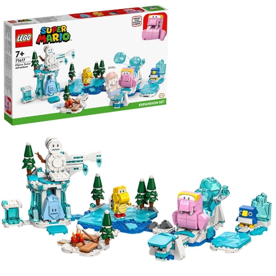 Imagine LEGO Super Mario Setul de extindere Morsel și aventura lui în zăpadă 71417