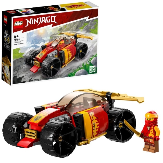 Imagine Lego Ninjago Mașina de curse EVO ninja a lui Kai 71780