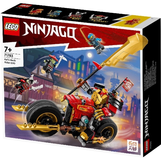 Imagine Lego Ninjago Motocicleta robot EVO a lui Kai 71783