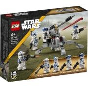 Imagine LEGO STAR WARS PACHET DE LUPTA CLONE TROOPERS DIVIZIA 501 75345
