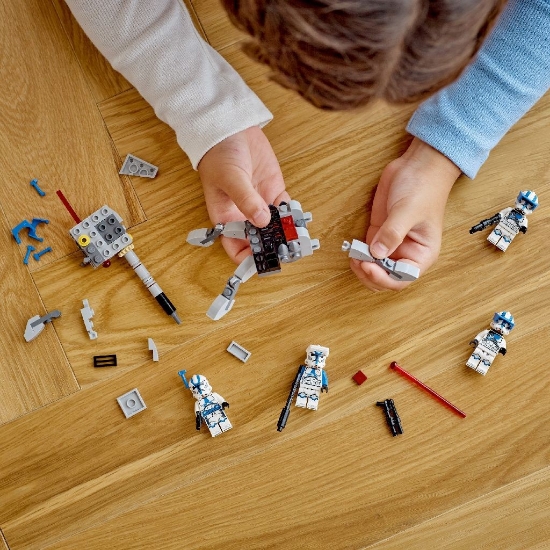 Imagine Lego Star Wars Pachet de luptă Clone Troopers Divizia 501 75345