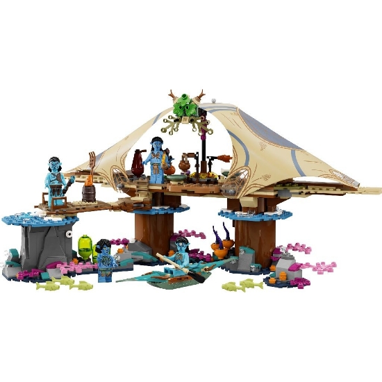 Imagine Lego Avatar Casa Metkayina în recif 75578