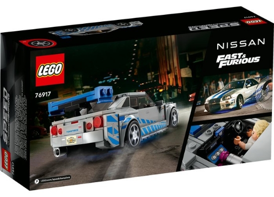 Imagine LEGO SPEED CHAMPIONS Nissan Skyline GT R 76917