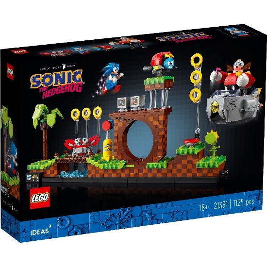 Imagine LEGO IDEAS SONIC DEALUL VERDE 21331