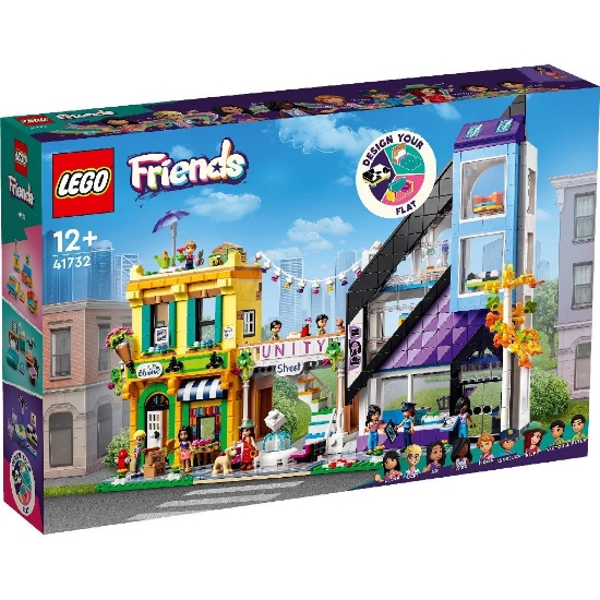 Imagine LEGO FRIENDS FLORARIE SI MAGAZIN DE DESIGN IN CENTRUL ORASULUI 41732