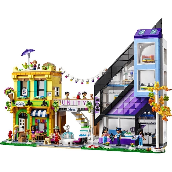 Imagine Lego Friends florărie și magazin de design în centrul orașului 41732