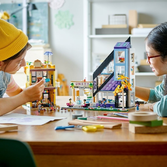 Imagine Lego Friends florărie și magazin de design în centrul orașului 41732