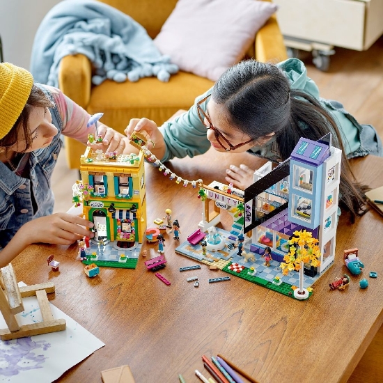 Imagine Lego Friends florărie și magazin de design în centrul orașului 41732