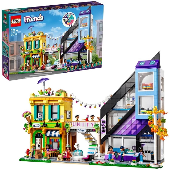 Imagine Lego Friends florărie și magazin de design în centrul orașului 41732
