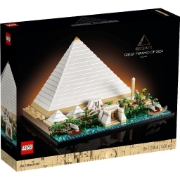 Imagine LEGO ARCHITECTURE MAREA PIRAMIDA DIN GIZA 21058