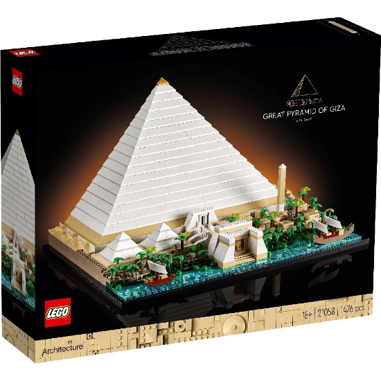 Imagine LEGO Architecture Marea Piramidă din Giza 21058