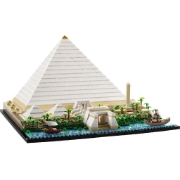 Imagine LEGO ARCHITECTURE MAREA PIRAMIDA DIN GIZA 21058