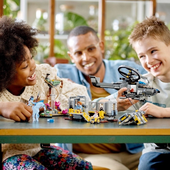 Imagine Lego Avatar Muntii Plutitori Zona 26 și RDA Samson 75573