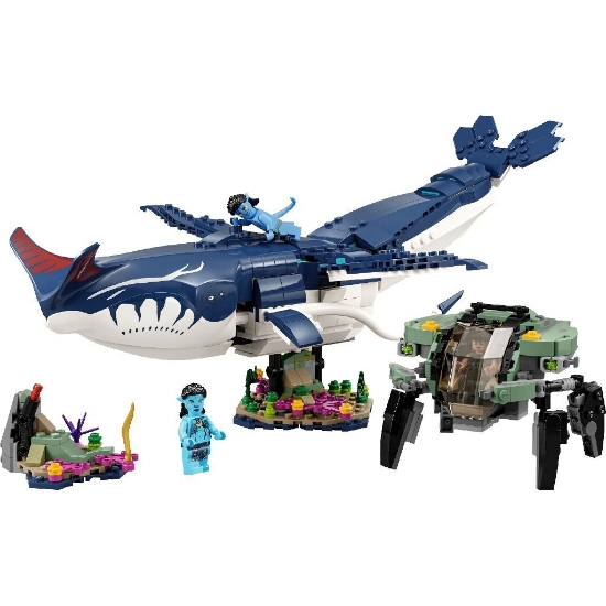 Imagine Lego Avatar Tulkunul Payakan și crabul submersibil 75579