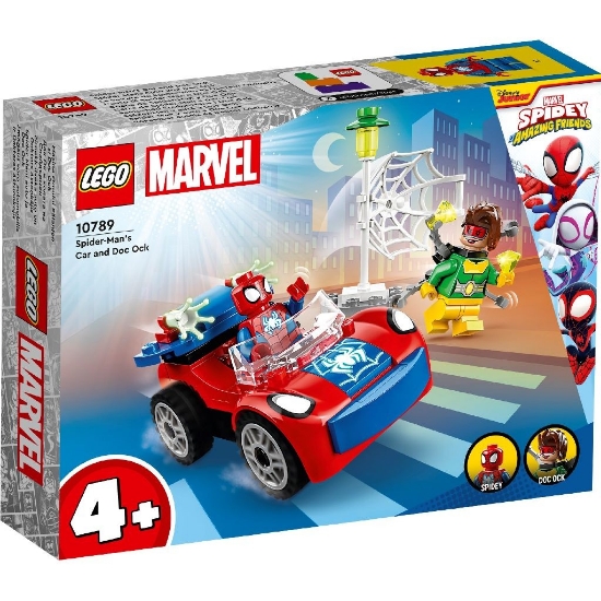 Imagine LEGO SPIDEY MASINA OMULUI PAIANJEN SI DOC OCK 10789