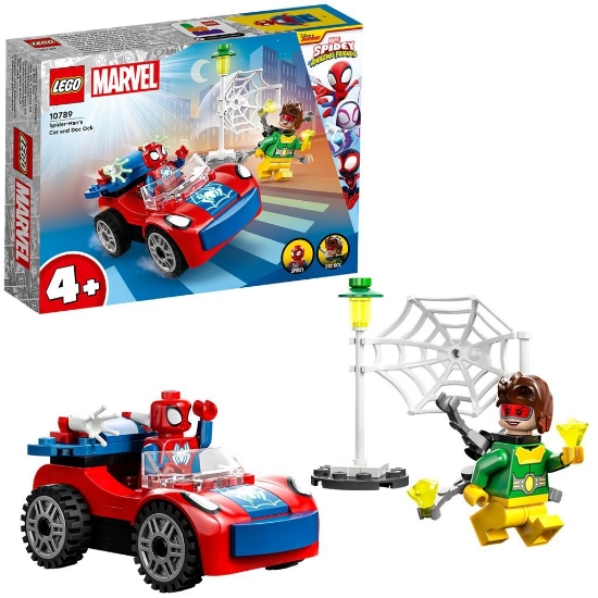 Imagine LEGO Spidey Mașina Omului Păianjen și Doc Ock 10789
