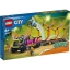 Imagine Lego City Camion de cascadorie și provocarea cercurilor de foc 60357