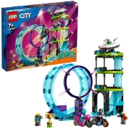 Imagine Lego City Provocarea Supremă de Cascadorii pe Motocicletă 60361