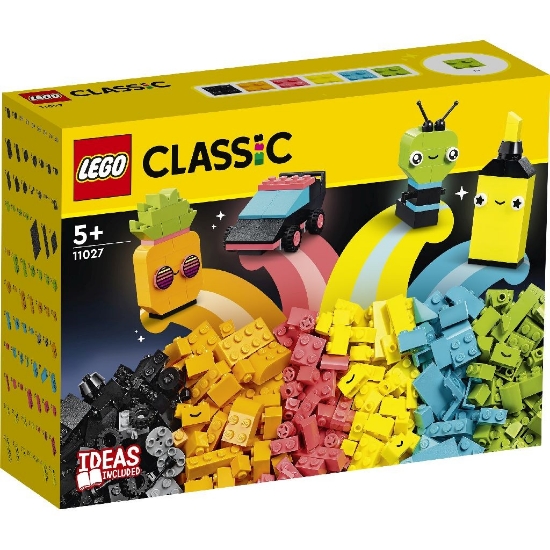 Imagine LEGO CLASSIC DISTRACTIE CREATIVA CU NEOANE 11027