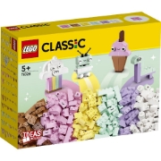 Imagine LEGO CLASSIC DISTRACTIE CREATIVA IN CULORI PASTELATE 11028