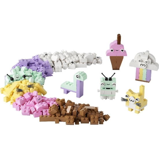 Imagine Lego Classic Distracție Creativă în Culori Pastelate 11028