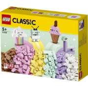 Imagine LEGO CLASSIC DISTRACTIE CREATIVA IN CULORI PASTELATE 11028