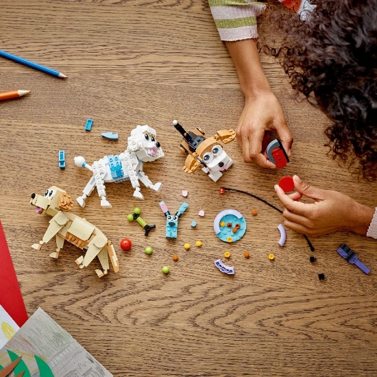 Imagine Lego Creator Câini adorabili 31137