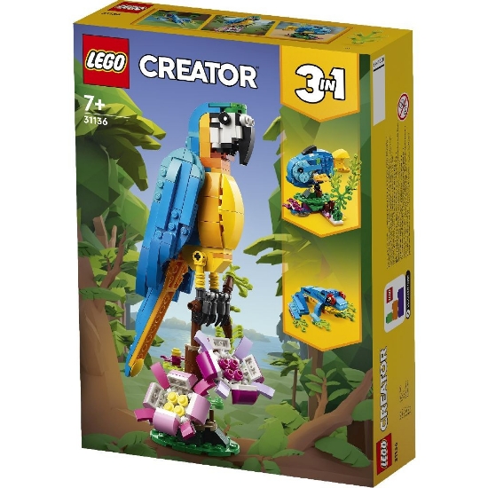 Imagine Lego Creator Papagal Exotic 31136