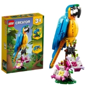 Imagine LEGO CREATOR PAPAGAL EXOTIC 31136