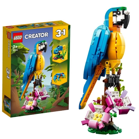Imagine Lego Creator Papagal Exotic 31136