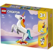 Imagine LEGO CREATOR UNICORN MAGIC 31140