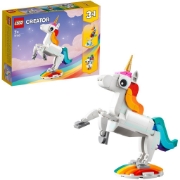 Imagine LEGO CREATOR UNICORN MAGIC 31140