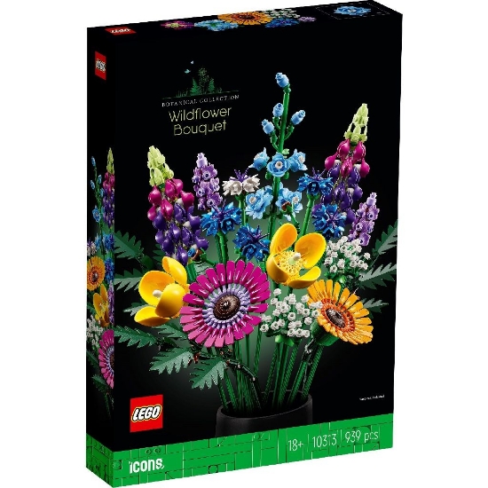 Imagine LEGO ICONS BUCHET DE FLORI DE CAMP 10313