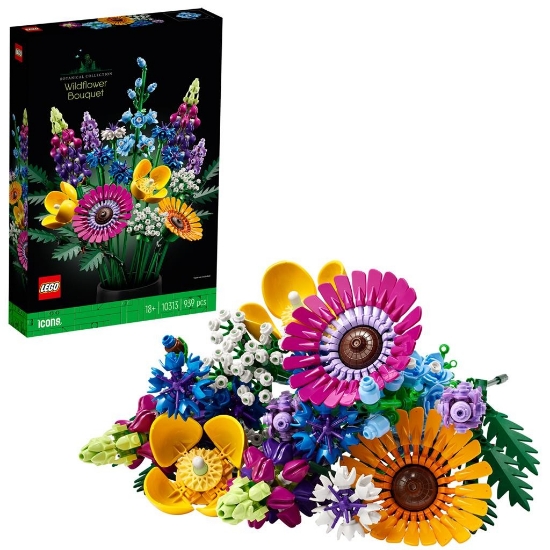 Imagine LEGO Icons Buchet de flori de câmp 10313