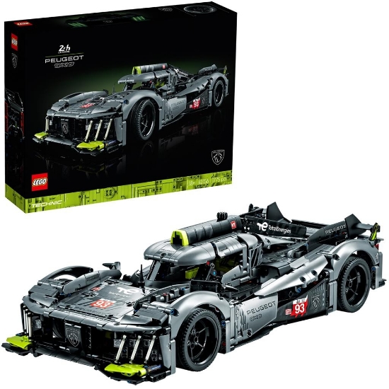 Imagine LEGO Technic Peugeot 9X8 24H Hybrid Hypercar 42156