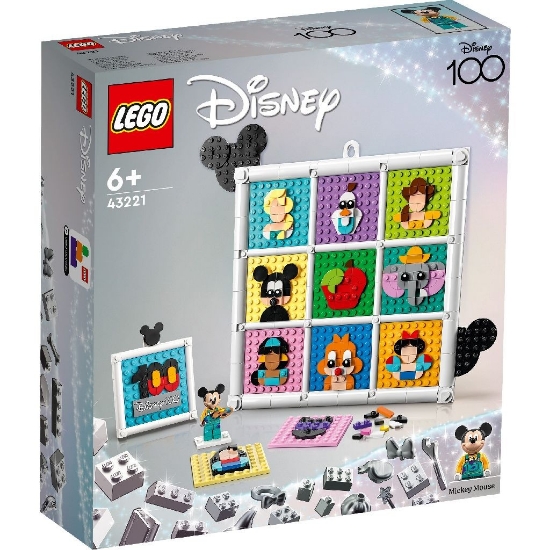 Imagine LEGO DISNEY CLASSIC 100 DE ANI DE FIGURI EMBLEMATICE DE ANIMATIE DISNEY 43221