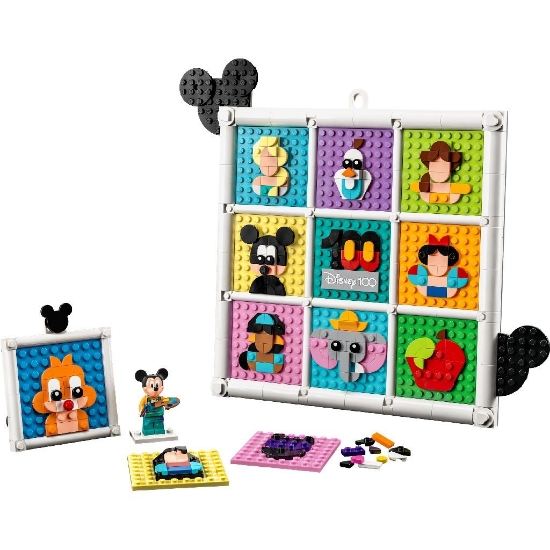 Imagine LEGO Disney Classic 100 de ani de figuri emblematice de animație Disney 43221
