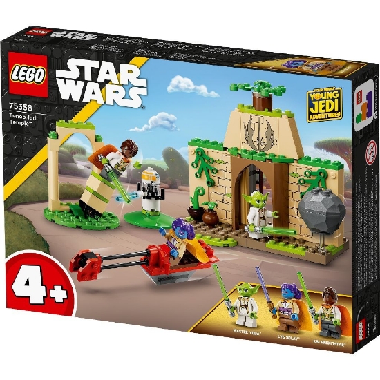 Imagine Lego Star Wars Templul Jedi de pe Tenoo 75358