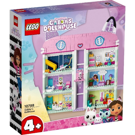 Imagine LEGO GABBYS DOLLHOUSE CASA DE PAPUSI A LUI GABBY 10788