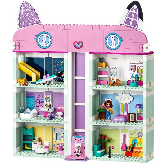 Imagine LEGO Gabby’s Dollhouse Casa de păpuși a lui Gabby 10788