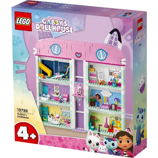 Imagine LEGO Gabby’s Dollhouse Casa de păpuși a lui Gabby 10788