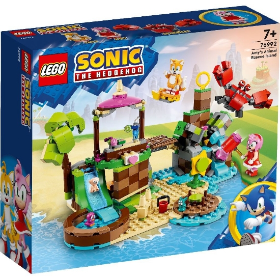 Imagine Lego Sonic Insula lui Amy pentru salvarea animalelor 76992
