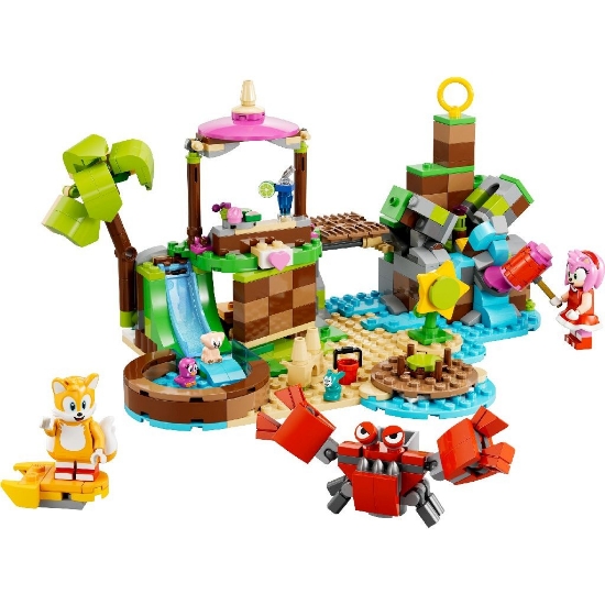 Imagine Lego Sonic Insula lui Amy pentru salvarea animalelor 76992