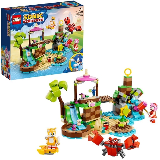 Imagine Lego Sonic Insula lui Amy pentru salvarea animalelor 76992