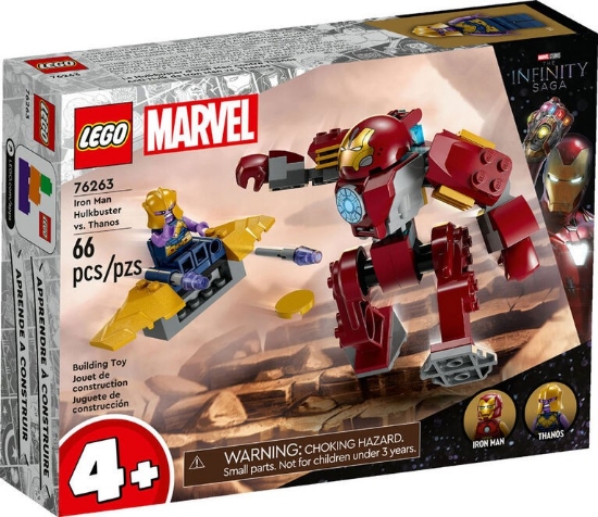 Imagine LEGO SUPER HEROES IRON MAN HULKBUSTER VS THANOS 76263